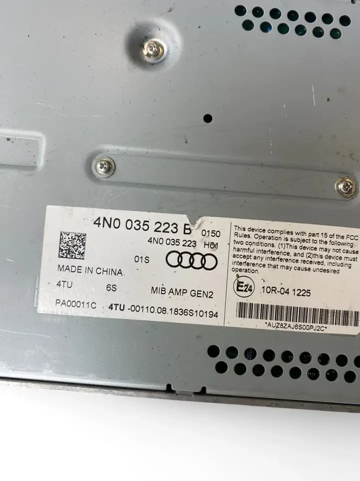 Audi A6 C7 (2014 - 2018) 4N0035223B Комплект аудиосистемы — фото 76