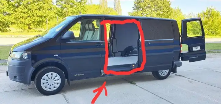 Volkswagen Transporter - Caravelle T5 (2003 - 2009) Уплотнительная резина (на кузове) — фото 1
