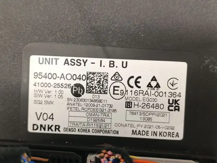 Kia Niro (2016 - ) 95400AO040 Блок иммобилайзера — фото 2