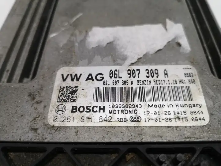 Audi A4 S4 B9 (2015 - 2019) 06L907309A Блок управления двигателем (ЭБУ) — фото 5