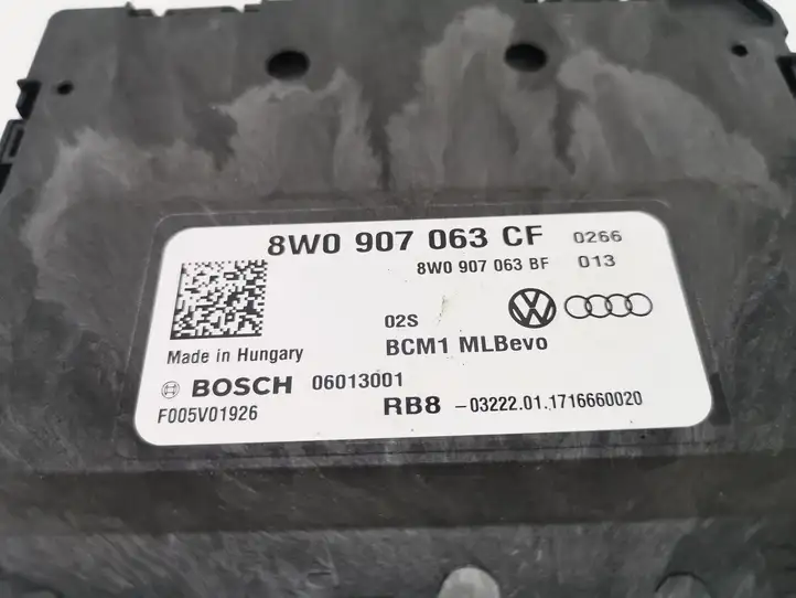 Audi A4 S4 B9 (2015 - 2019) 8W0907063CF Модуль комфорта — фото 4
