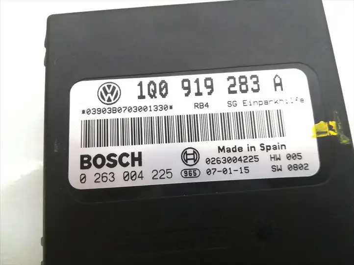 Volkswagen Eos (2006 - 2010) 1Q0919283A Блок управления парктрониками — фото 5