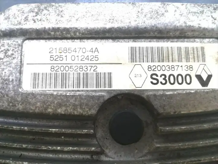 Renault Scenic II - Grand scenic II (2003 - 2006) 8200387138 Блок управления двигателем (ЭБУ) — фото 5