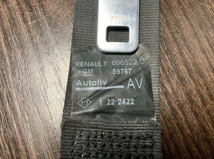 Renault Trafic II (X83) (2002 - 2014) 696522C Передний ремень безопасности — фото 7
