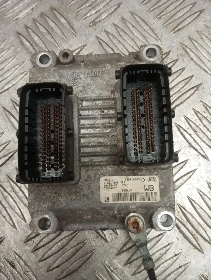 Opel Corsa C (2003 - 2006) 55354327 Блок управления двигателем (ECU) — фото 3