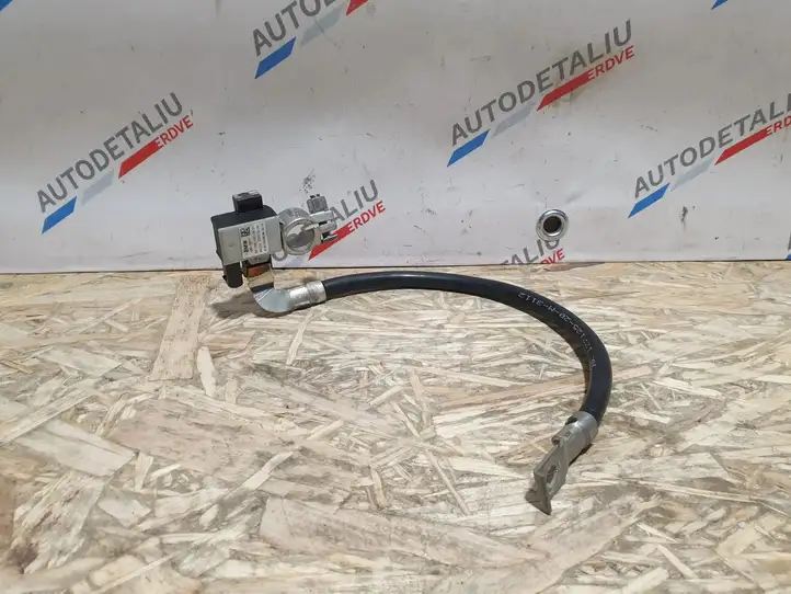 BMW 1 F20 F21 (2011 - 2019) 7631109 Минусовой провод аккумулятора — фото 1