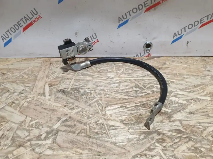 BMW 1 F20 F21 (2011 - 2019) 7631109 Минусовой провод аккумулятора — фото 7