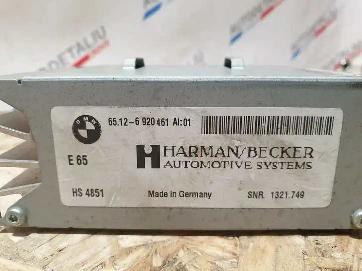 BMW 7 E65 E66 (2001 - 2008) 6920461 Усилитель звука — фото 3