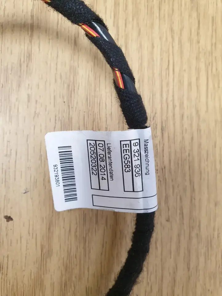 BMW 3 F30 F35 F31 (2012 - 2018) 9321938 Проводка аудиосистемы — фото 3