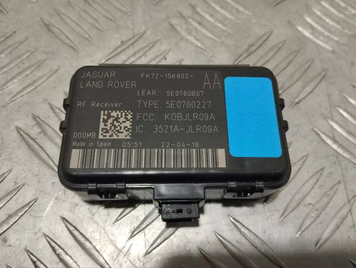 FK7215K602AA Jaguar XE Beraktės sistemos KESSY (keyless) valdymo blokas/ modulis