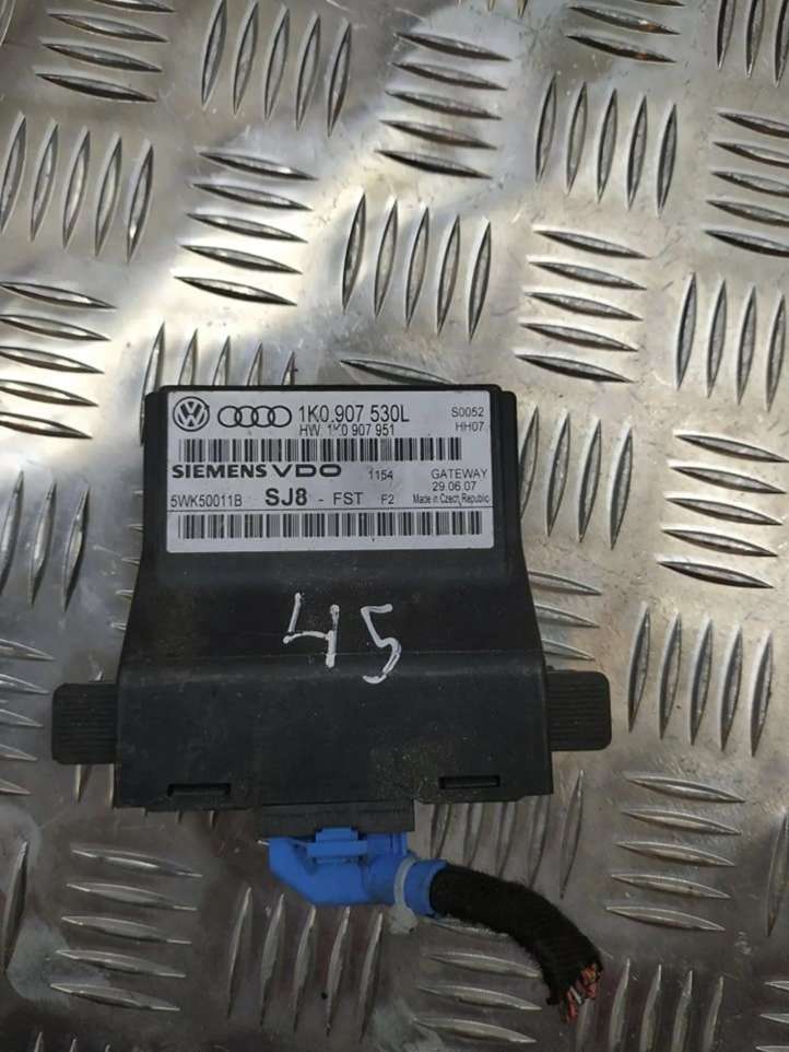 1K0907530L Audi A6 S6 C6 4F Gateway valdymo modulis