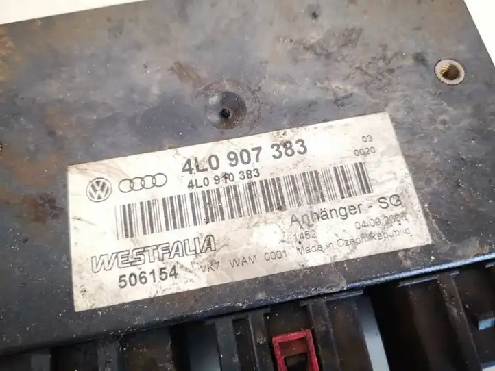 Audi Q7 4L (2005 - 2009) 4l0907383 Реле крюка для прицепа — фото 2