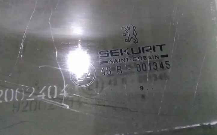 Peugeot 607 (2000 - 2004) 43R001345 Стекло задней двери — фото 2