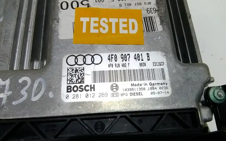 Audi A6 Allroad C6 (2006 - 2008) 4F0907401B Блок управления двигателем (ЭБУ) — фото 3