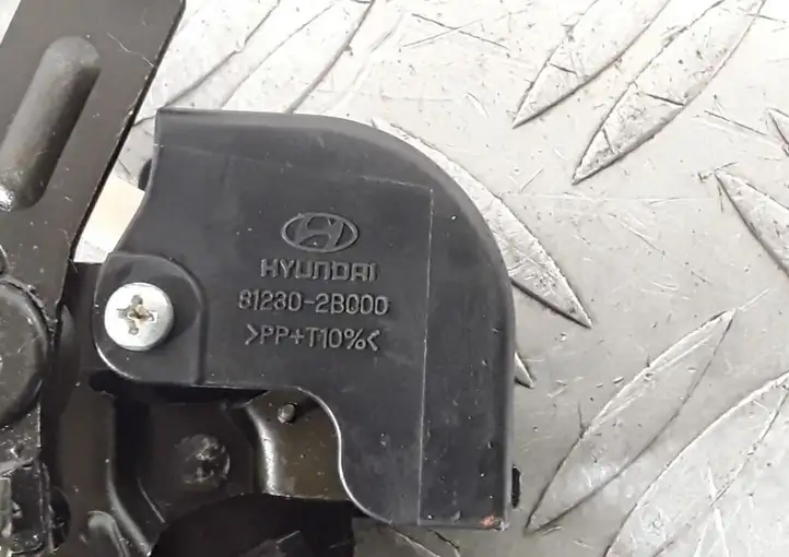 Hyundai Santa Fe (2005 - 2009) 812302B000 Замок крышки багажника — фото 6