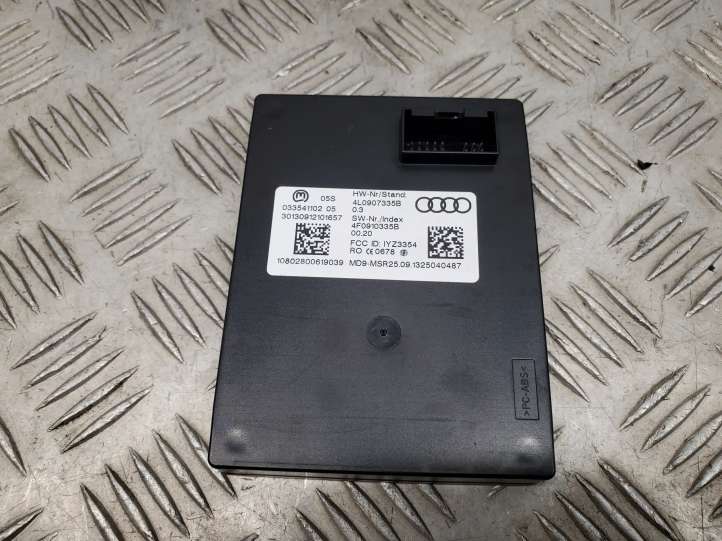 4L0907335B Audi Q7 4L Beraktės sistemos KESSY (keyless) valdymo blokas/ modulis