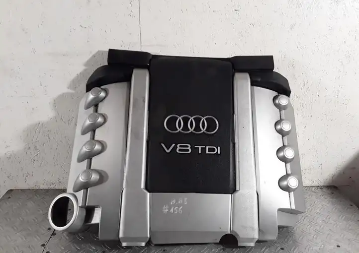 Audi A8 S8 D3 4E (2002 - 2005) 057103925 Крышка двигателя декоративная — фото 3