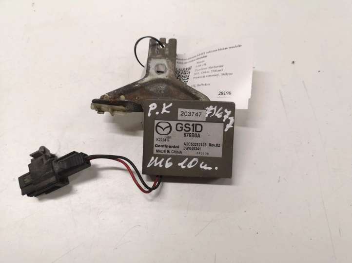 GS1D676B0A Mazda 6 Beraktės sistemos KESSY (keyless) valdymo blokas/ modulis