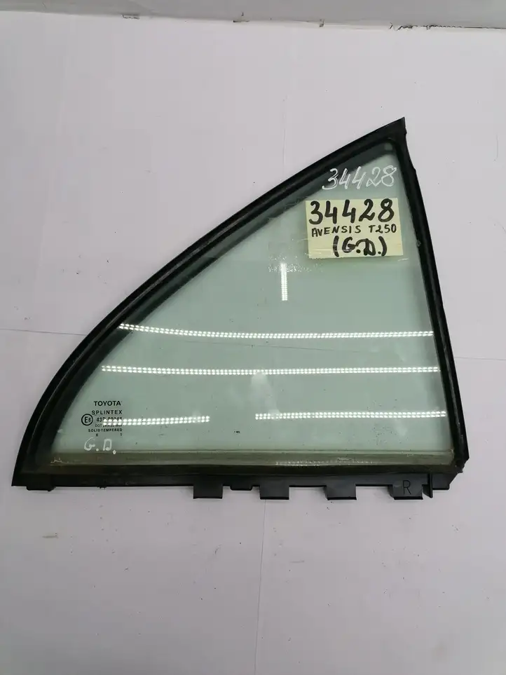 Toyota Avensis T250 (2006 - 2009) E643R00048 Форточка двери — фото 1