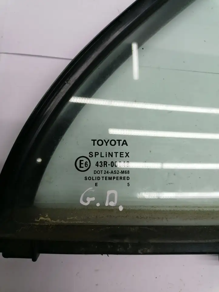 Toyota Avensis T250 (2006 - 2009) E643R00048 Форточка двери — фото 2