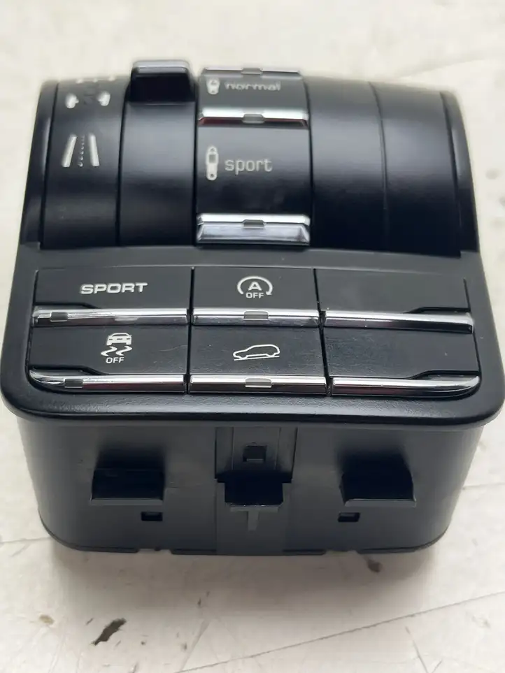 Porsche Cayenne (92A) (2011 - 2017) 7P5927521S Включатель регулировки высоты / жесткости ходовой части — фото 3