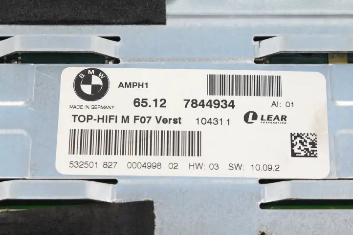 BMW 3 E92 E93 (2005 - 2014) 7844934 Комплект аудиосистемы — фото 10