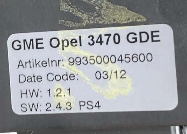Opel Zafira C (2014 - 2016) 9904006909 Рама раздвижной крыши — фото 7