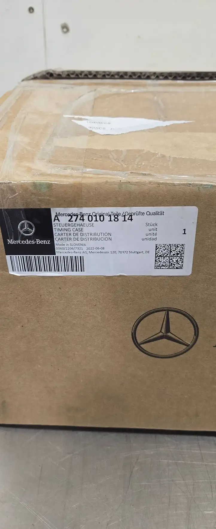 Mercedes-Benz C W205 (2014 - 2021) A2740152800 Крышка двигателя задняя — фото 6