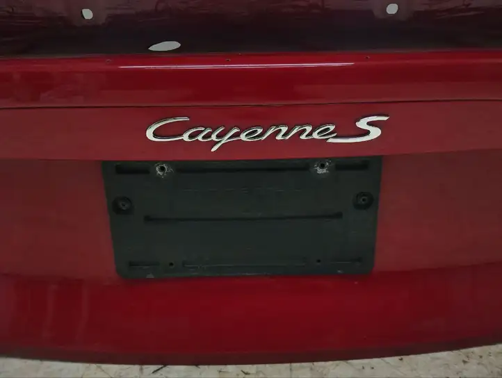 Porsche Cayenne (9Y0 9Y3) (2018 - ) 9Y0827574B Крышка багажника — фото 22