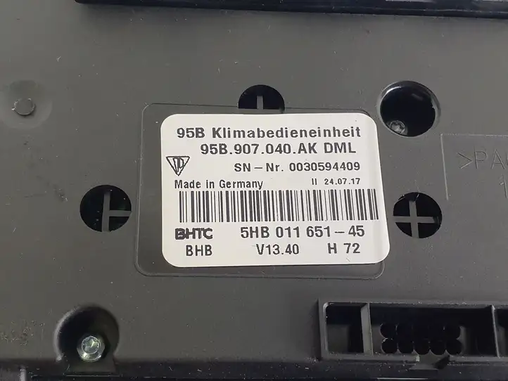 Porsche Macan (95B) (2014 - 2018) 95B907040AK Блок кнопок на панели — фото 2