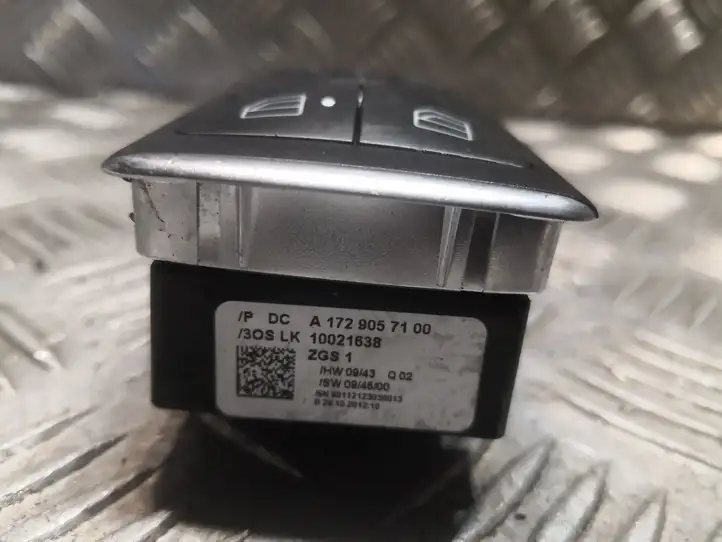 Mercedes-Benz SLK R172 (2011 - 2017) 1729057100 Блок кнопок стеклоподъемников — фото 4