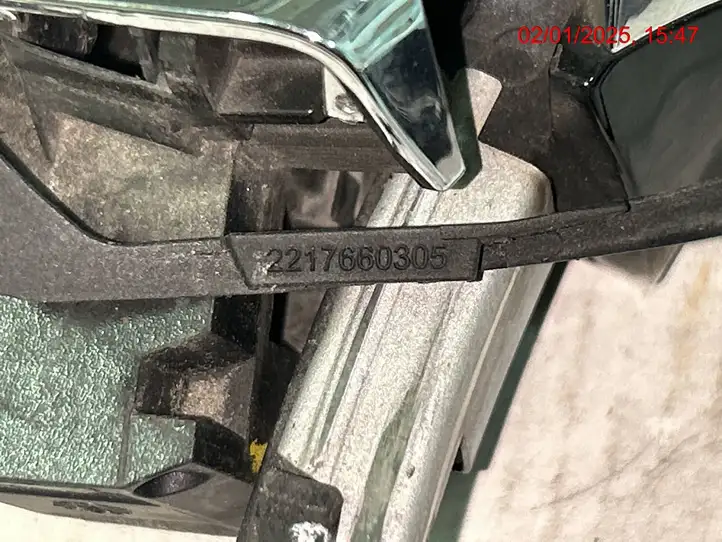 Mercedes-Benz S W221 (2005 - 2013) A2115450528 Наружная ручка двери — фото 7
