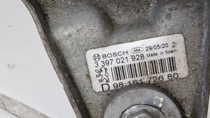 Peugeot 508 (2010 - 2014) 1397220695 Комплект механизма стеклоочистителей — фото 3