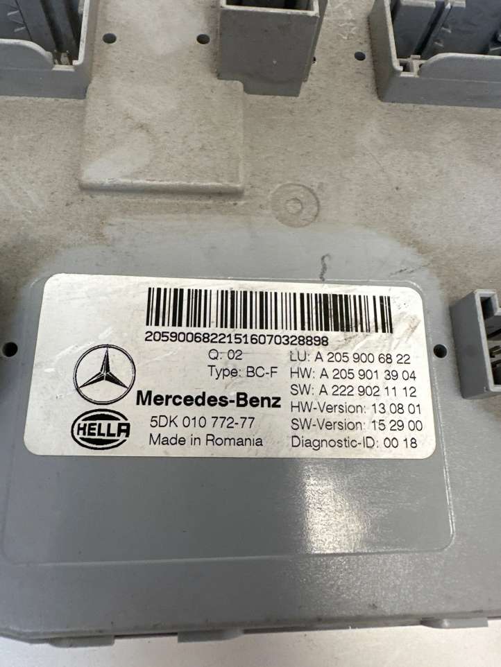 A2059006822 Mercedes-Benz GLE (W166 - C292) Komforto modulis