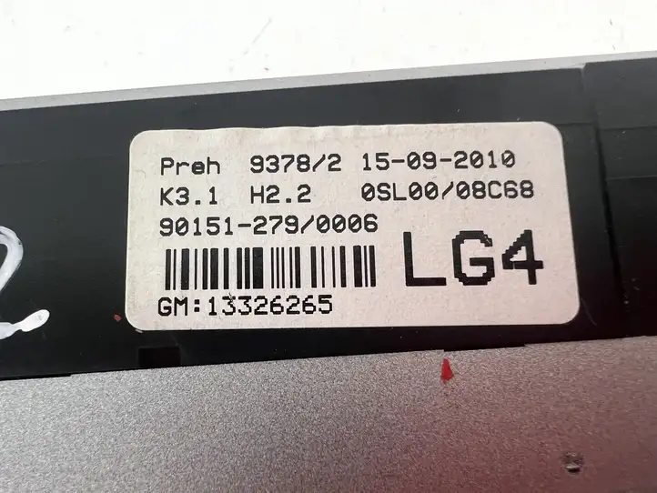 Opel Corsa D (2006 - 2010) 13326265 Управление климат контролем — фото 3