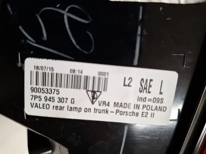Porsche Cayenne (92A) (2011 - 2017) 7P5945207H Комплект задних фонарей — фото 6
