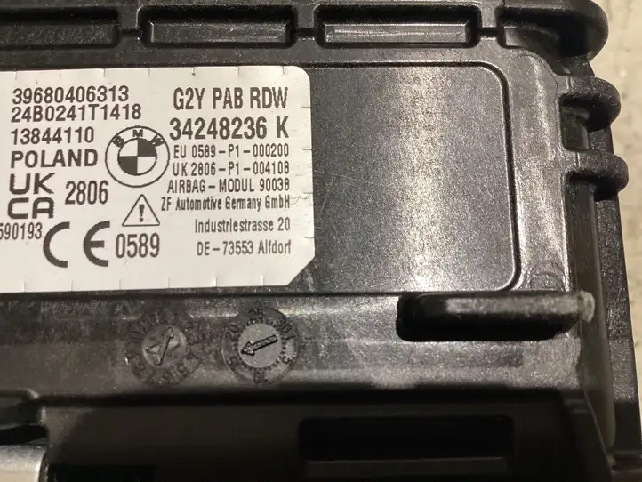 BMW 3 G20 G21 (2019 - ) 39680406313 Подушка безопасности пассажира — фото 4