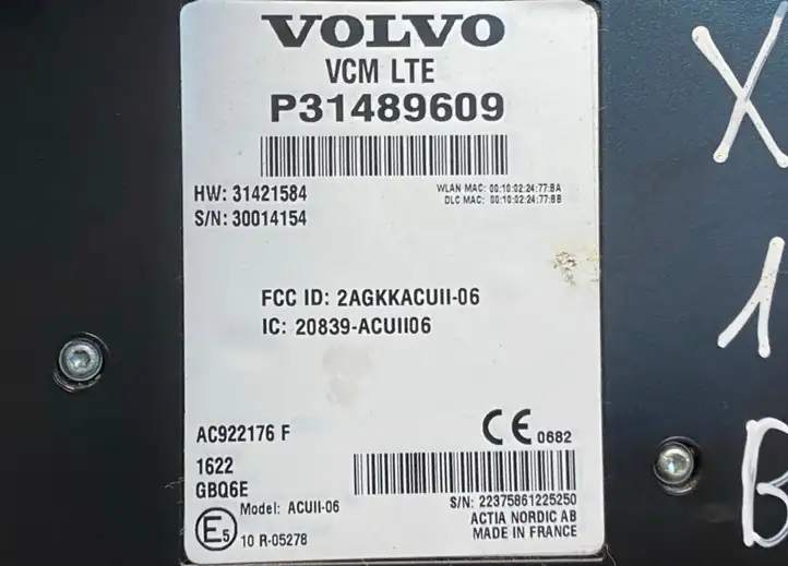 Volvo XC90 (2014 - 2019) P31489609 Прочие блоки управления — фото 7