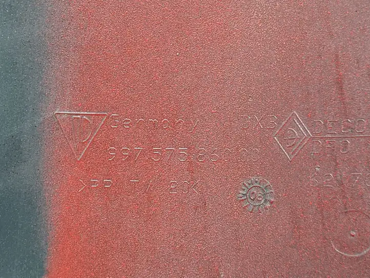 Porsche 911 997 (2004 - 2013) 99757586000 Детали воздухозаборника — фото 6