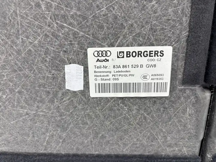 Audi Q3 F3 (2018 - ) 83A861529B Пол багажника — фото 4