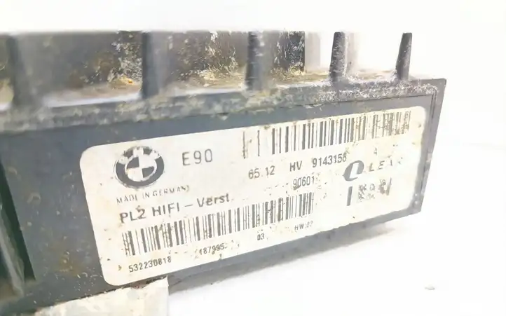 BMW 3 E90 E91 (2005 - 2012) 9143156 Усилитель звука — фото 3