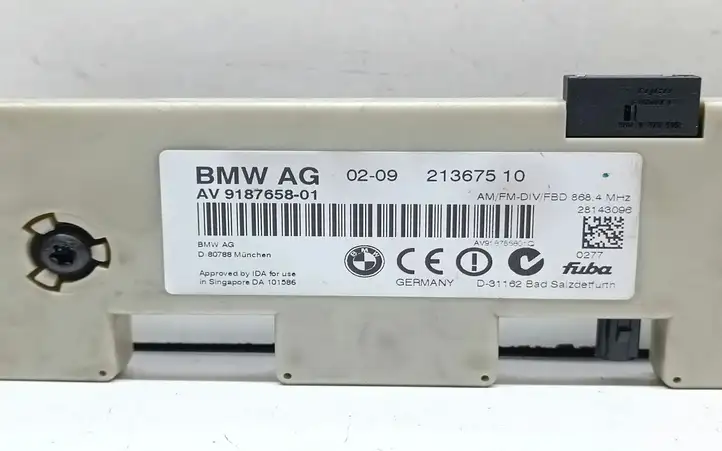 BMW 3 E90 E91 (2005 - 2012) 9187658 Усилитель антенны — фото 2