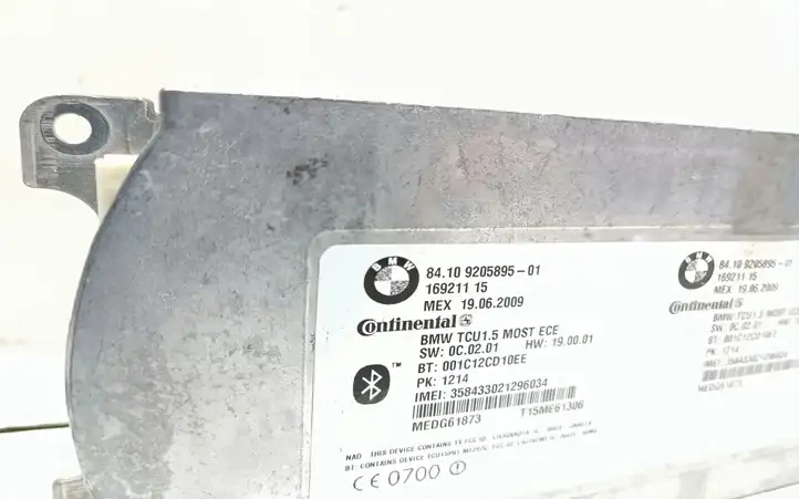BMW 3 E92 E93 (2005 - 2014) 9205895 Bluetooth модуль — фото 3