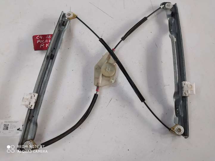 9682493980 Citroen C4 I Picasso Priekinis el. lango pakėlimo mechanizmas be varikliuko