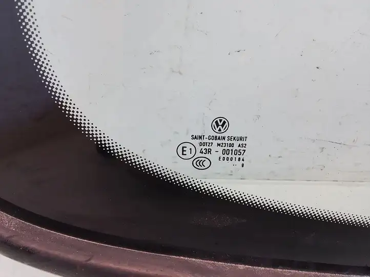 Volkswagen Golf VI (2009 - 2013) 43R001057 Заднее боковое стекло — фото 3