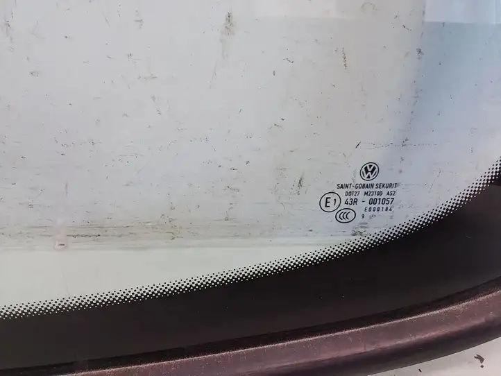 Volkswagen Golf VI (2009 - 2013) 43R001057 Заднее боковое стекло — фото 3