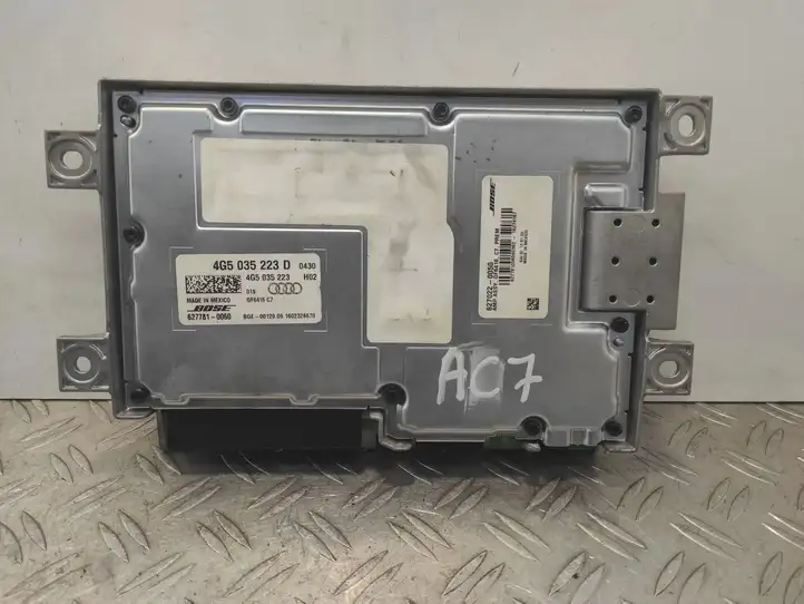Audi A6 C7 (2011 - 2014) 4G5035223D Усилитель звука — фото 2