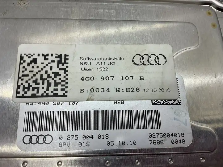 Audi A7 S7 4G (2010 - 2014) 4G0907107B Модуль управления камерой — фото 4