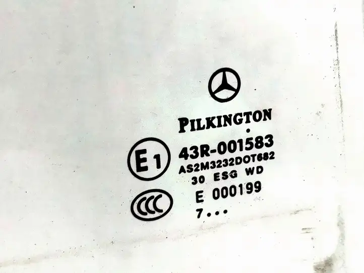 Mercedes-Benz B-class W245 (2005 - 2008) 43R001583 Стекло задней двери — фото 2