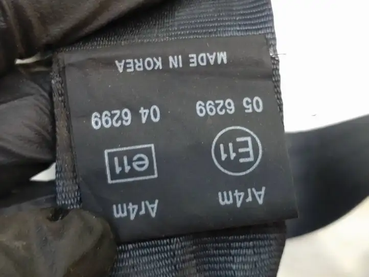 (2012 - 2016) 898101W100HcS Задний ремень безопасности — фото 6